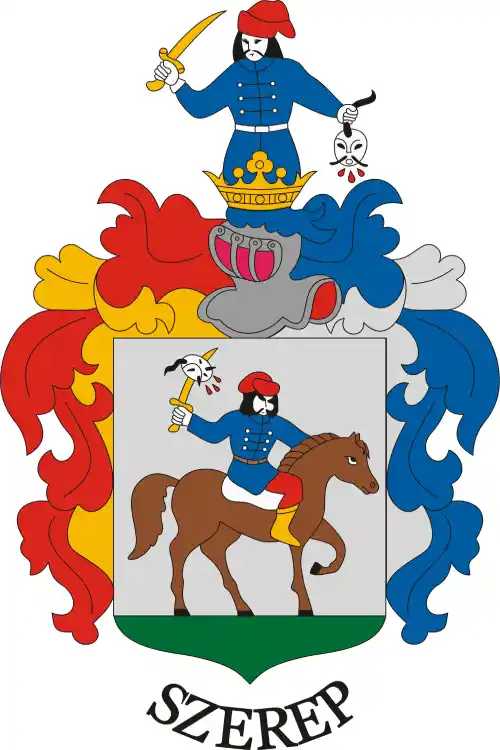 Szerep település logó